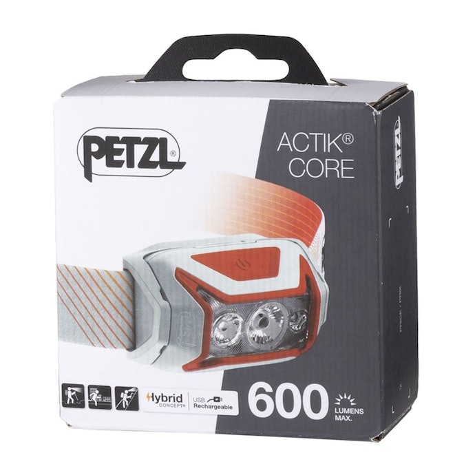 Petzl ACTIK CORE ヘッドランプ 600ルーメン USB充電式 Petzl ACTIK CORE ヘッドランプ 600ルーメン USB充電式