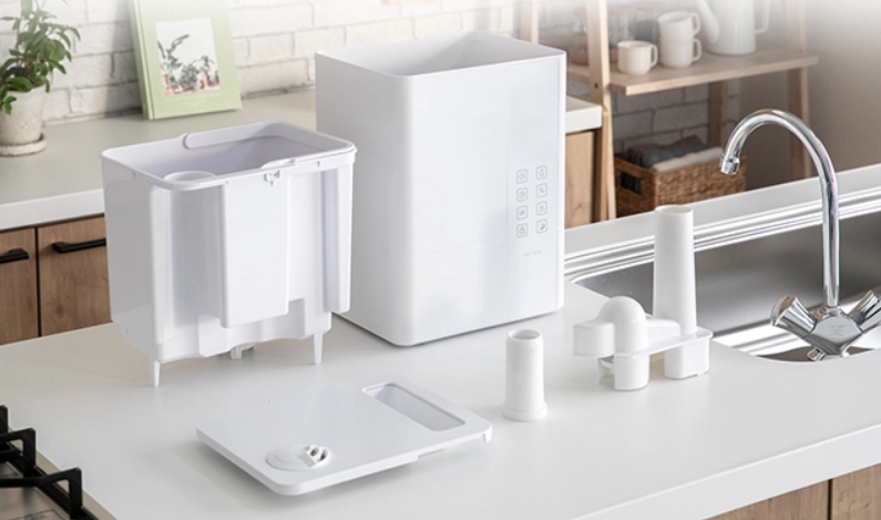 モダンデコ UV除菌機能付き ハイブリッド加湿器 jxh003jを