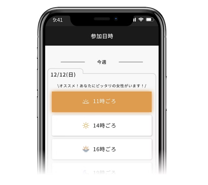初回デートまでの流れ