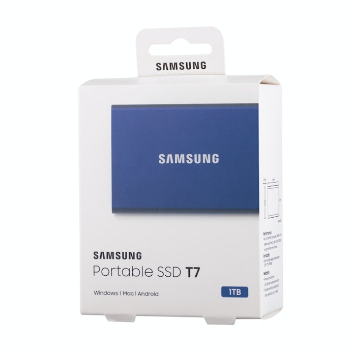 SAMSUNG Portable SSD T7 MU-PC1T0H/ITをレビュー！口コミ・評判をもと 