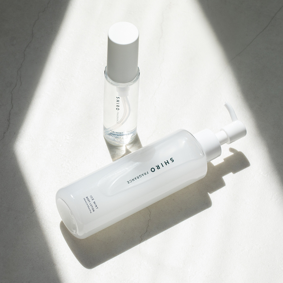 SHIRO アイスミント ボディローションをレビュー！クチコミ・評判をも