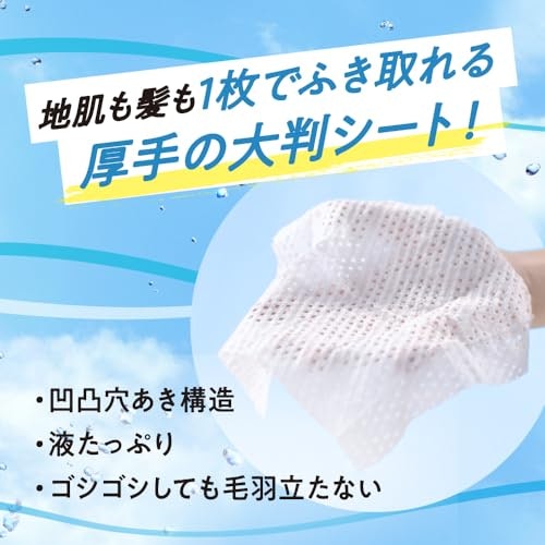 メリット ドライシャンプーシート すっきり爽快タイプの使い方は?