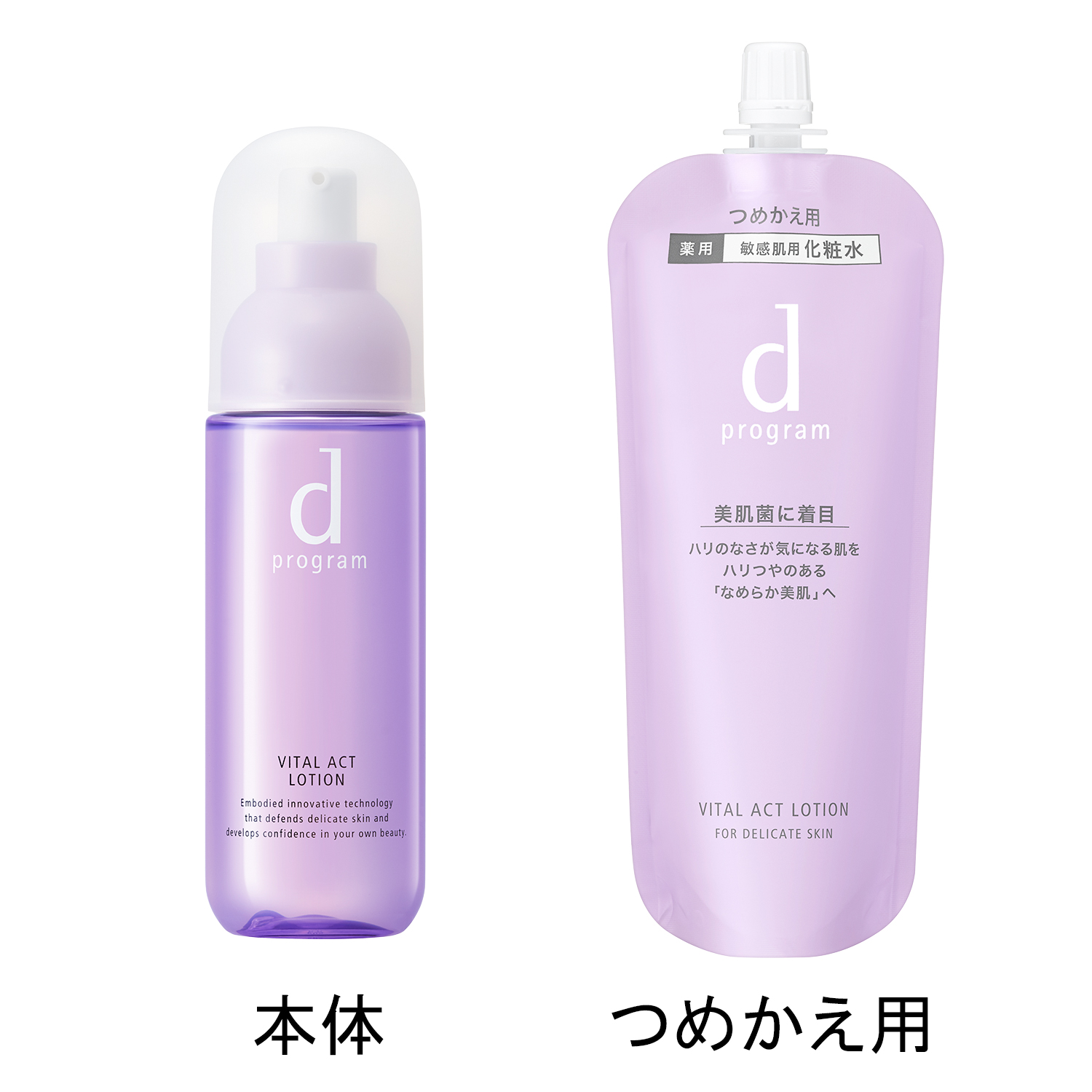 dプログラム バイタルケアローション W I 125mL 3個 d プログラム / バイタルアクト ローション W Iの公式商品情報