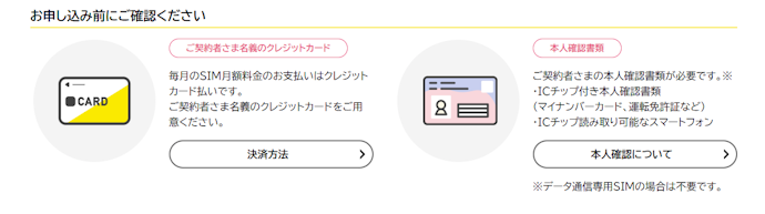 NUROモバイルの申込方法は?
