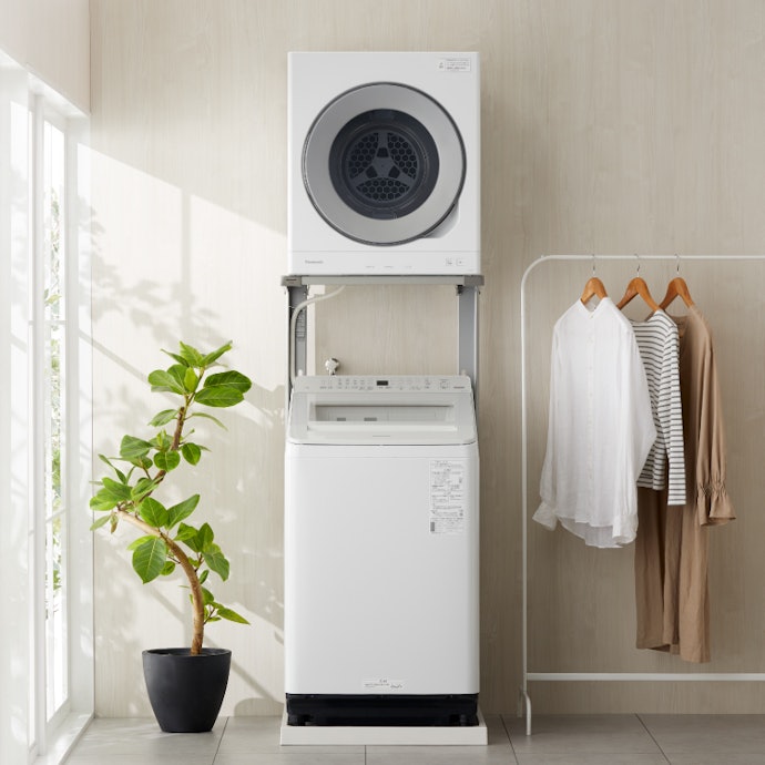 パナソニック 衣類乾燥機 NH-D605を設置するには何が必要?