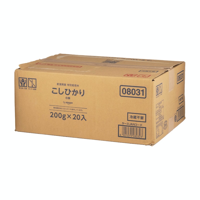 by Amazon パックご飯 新潟県産特別栽培米 こしひかりの評判・口コミは