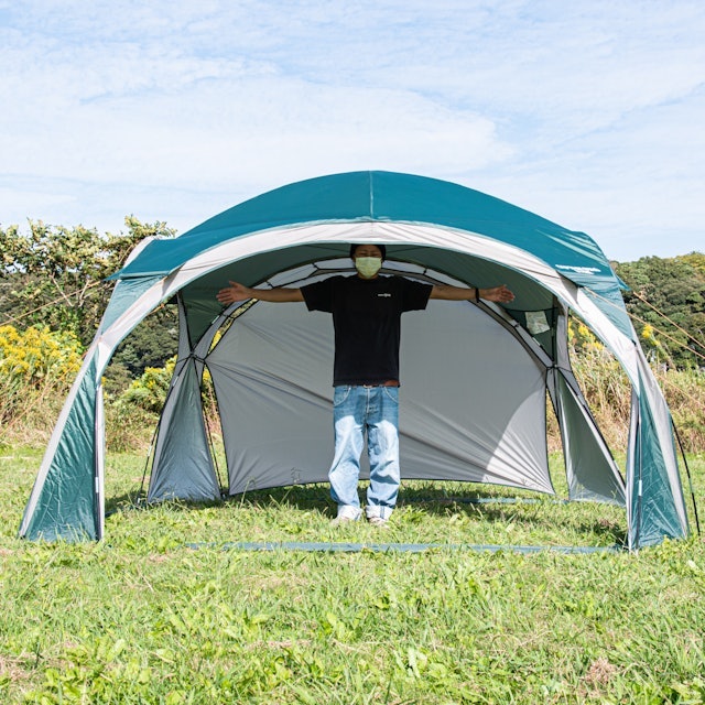 キャプテンスタッグ CS リビングシェルター320UV-S UA-5を キャプテンスタッグ CS リビングシェルター320UV-S UA-5を