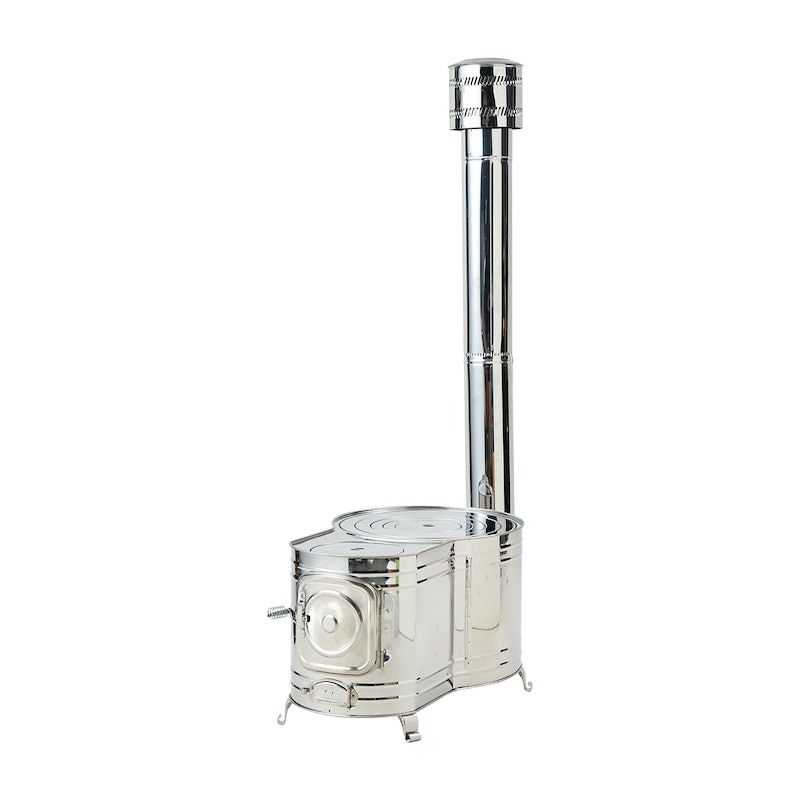 ホンマ製作所 ステンレス 時計1型薪ストーブセット ASS-60をレビュー