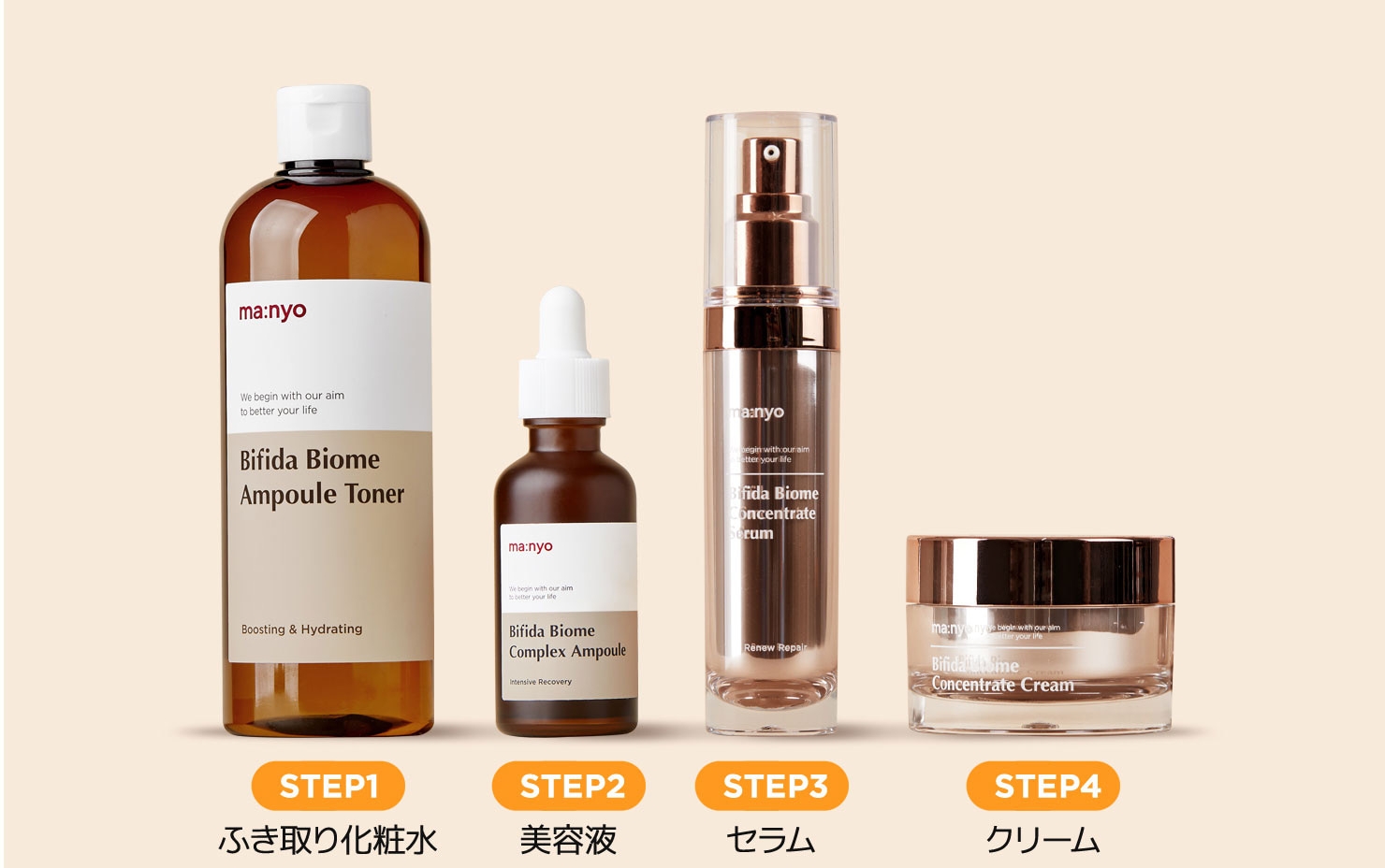 【3本セット】魔女工場 ビフィダバイオームコンプレックスセラム 50ml Amazon.co.jp: ma:nyo ビフィダバイオームコンプレックスセラム