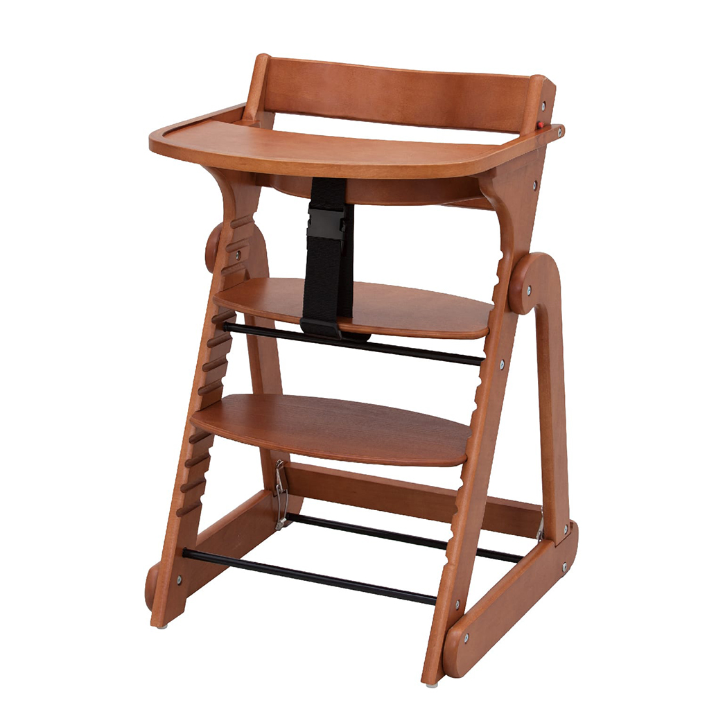 日本育児 たためる 木製スマートハイチェア3をレビュー！クチコミ