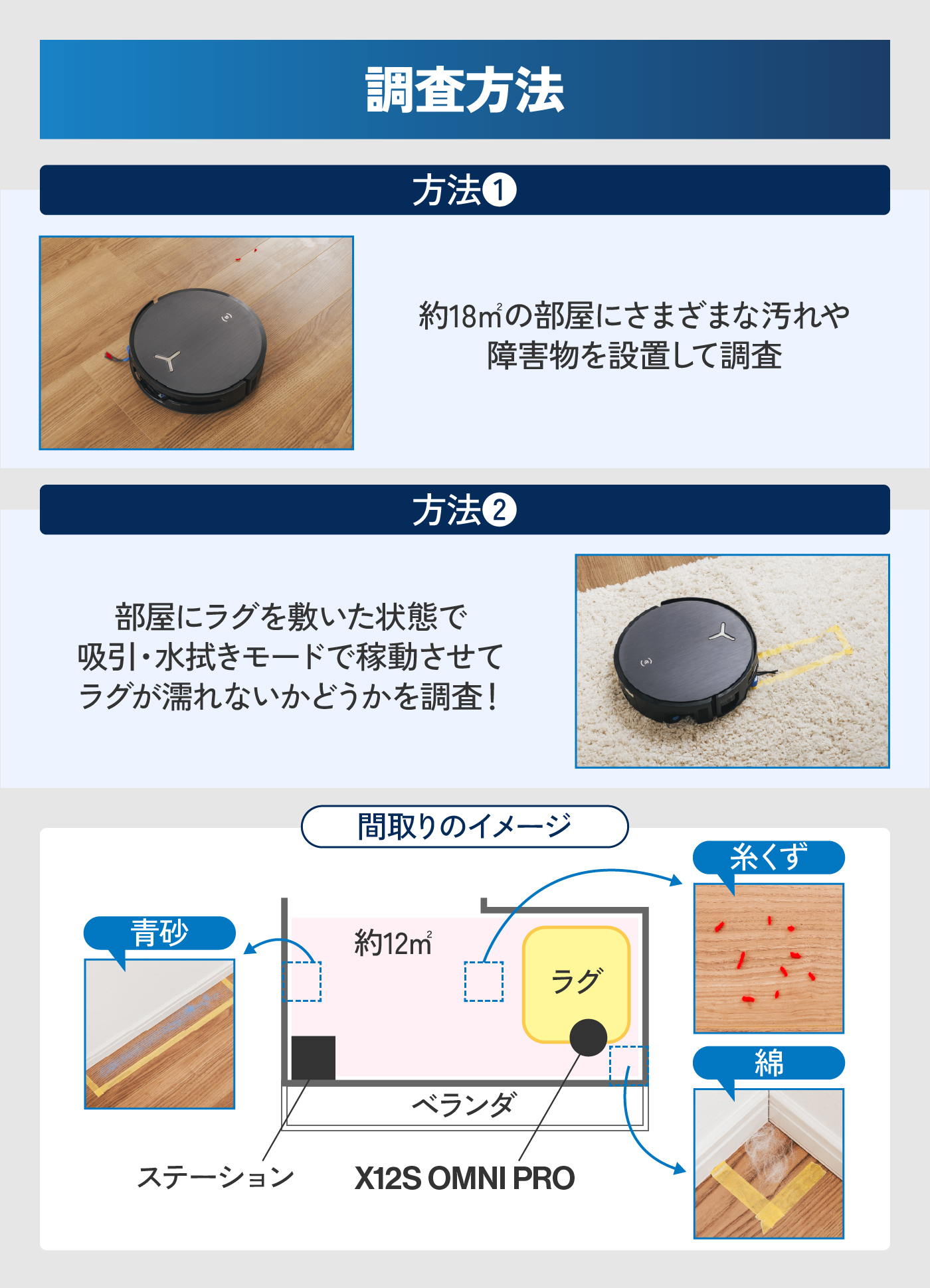 wao!! ※プロフ必読※  DEEBOT X12S PRO OMNIならホコリやダニまで細かく吸引！ペットのいる