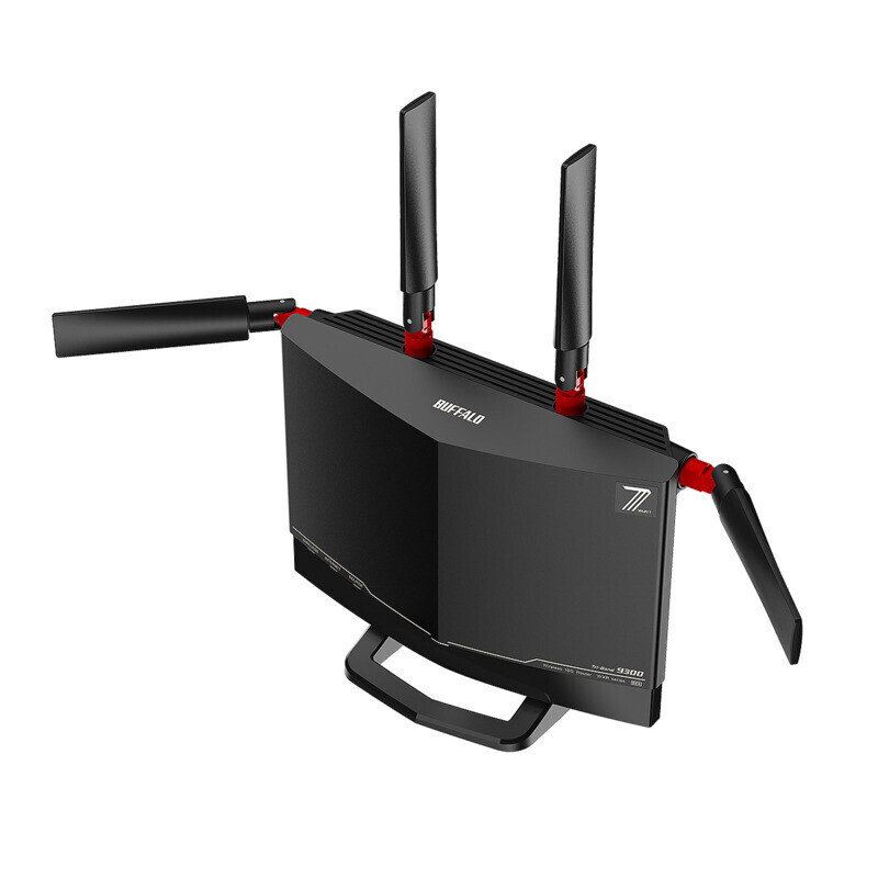 バッファロー￼ WXR9300BE6P バッファロー「WXR9300BE6P」、過剰さを抑え、Wi-Fi 7なのに