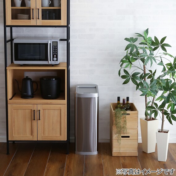 ニトリ シャッター式50L自動開閉ゴミ箱をレビュー！クチコミ