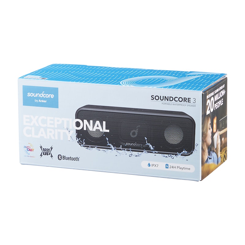 Anker Soundcore 3 スピーカー　2個セット　Bluetooth Amazon.co.jp: Anker Soundcore 3 Bluetooth スピーカー/ IPX7