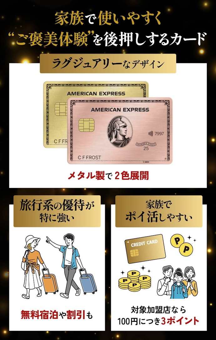 アメリカン・エキスプレス®・ ゴールド・プリファード・カードとは?
