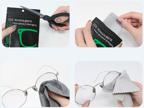 OLD SCHOOLMATE メガネクリーナー 楽天市場】【1点380円！クーポン&2点購入で】メガネ 曇り止め クロス