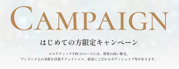 初回限定のキャンペーンはある?