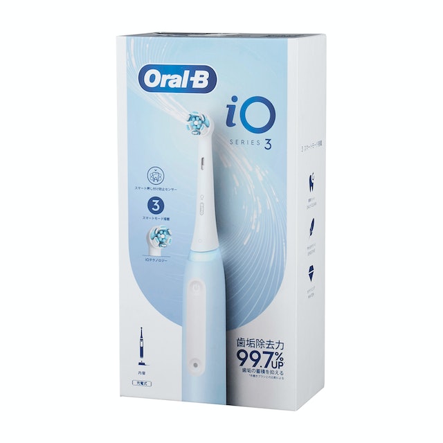 BRAUN オーラルB 電動歯ブラシ iO3 IOG31A60IBをレビュー！クチコミ