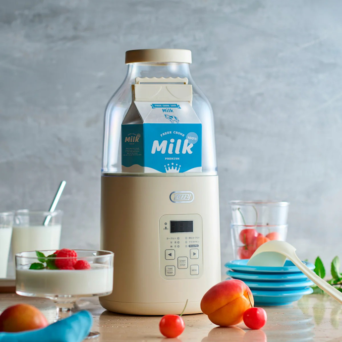 ラドンナ Toffy ヨーグルトメーカー K-YM1でのヨーグルトの作り方は?