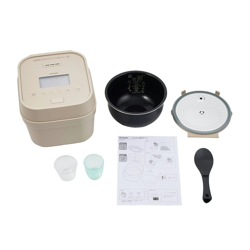 アイリスオーヤマ IH炊飯器 5.5合 RC-IGA50AZ-DA アイリスオーヤマ 炊飯器 5.5合 IH式 自動調理モード搭載 RC-IGA50AZ