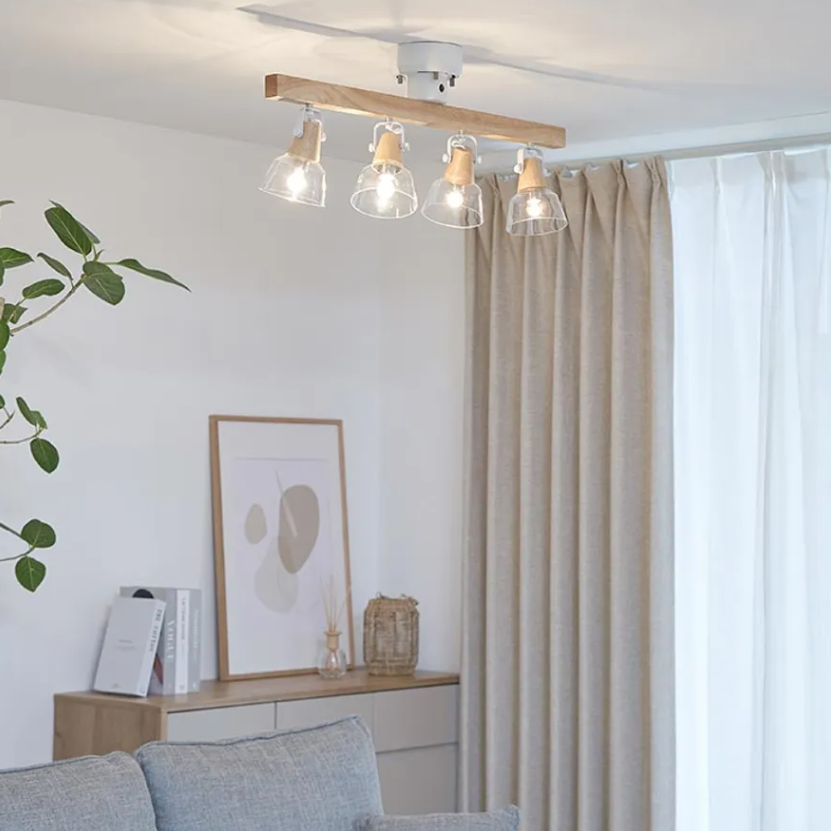 LOWYA 異素材MIX シーリングスポットライト GSPLR_KVS6J4をレビュー