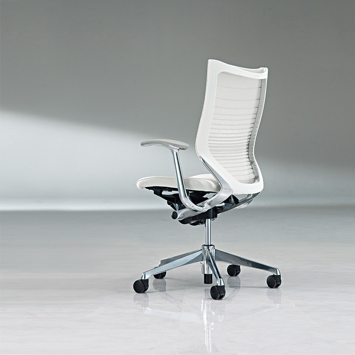 バロン チェア オカムラ オフィスチェア 岡村製作所 ワーキングチェア オフィス家具 メッシュチェア パソコンチェア アームレス シンプル 日本製 CP33DW-FGR バロン(Baron) オカムラ(okamura) オフィスチェアの通販 ｜ オフィス