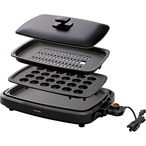 網焼き風ホットプレート　ZIHAA30 HA ASH ZOJIRUSHI EA-HA30-HZ ホットプレート 3枚タイプ チャコール