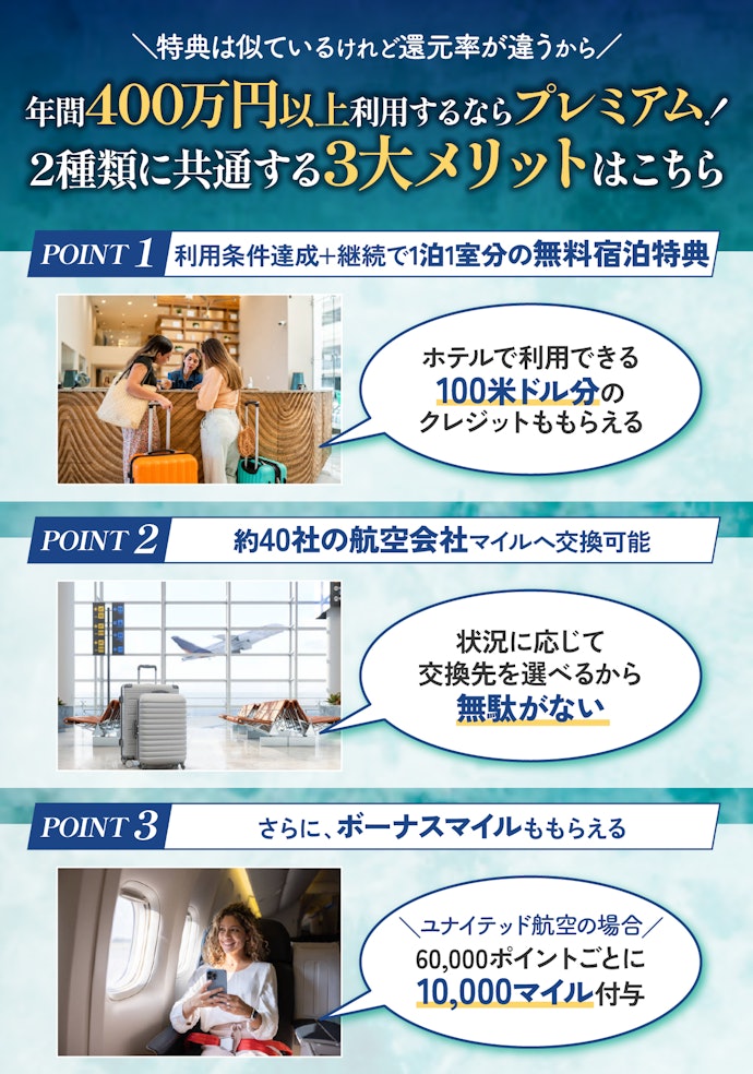 はじめに結論!マイルと無料宿泊特典で旅が完成。マリオット ボンヴォイ® アメックスはマイル活用にぴったりだった!