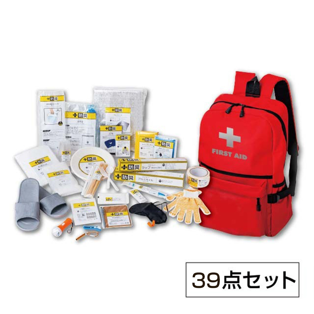 ファミリー・ライフ 防災士が選んだ防災用品39点セットを