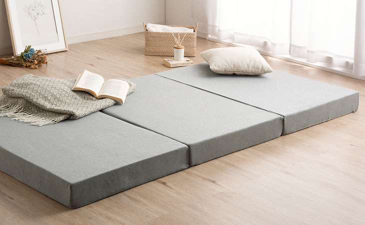 タンスのゲン「純」高反発マットレス 3つ折りタイプ シングルを