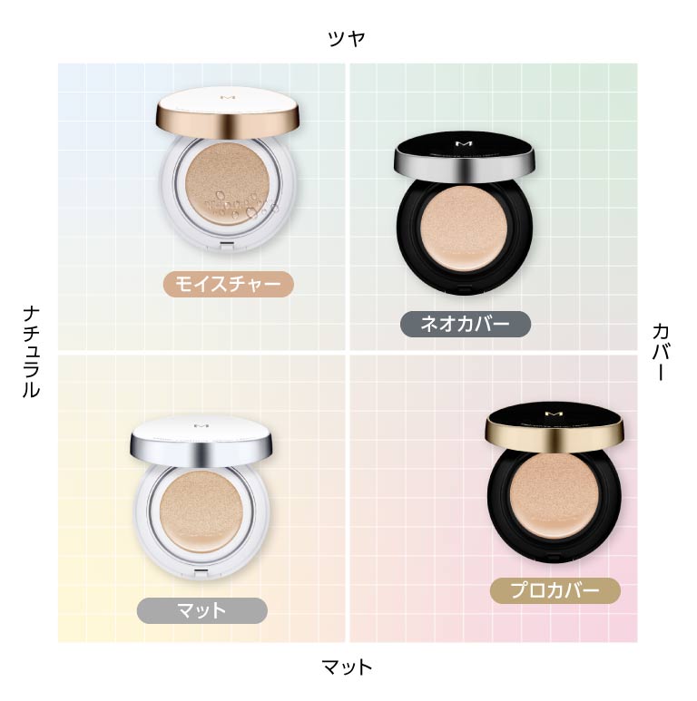 ミシャ M クッションファンデーション ネオカバー No.23 自然な肌色を