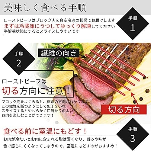 肉のヒグチ 飛騨牛 ローストビーフのおいしい食べ方は?