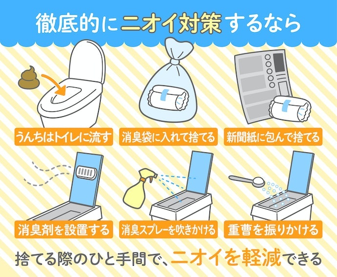 ひと工夫でイヤなニオイを軽減させる方法とは?