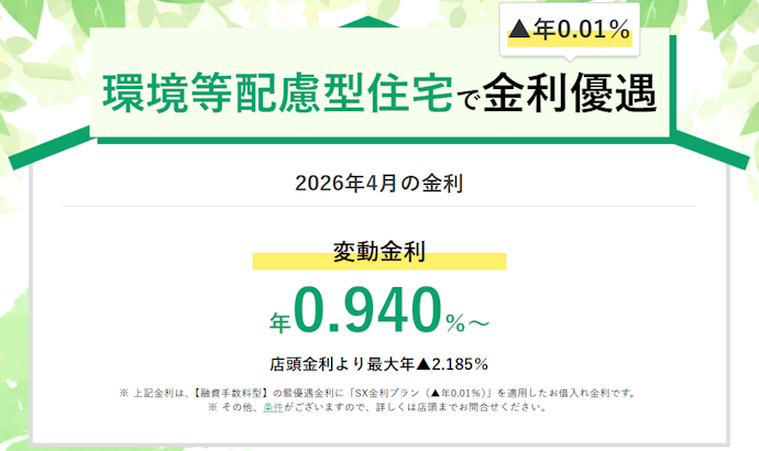 ZEH住宅向けプランも提供