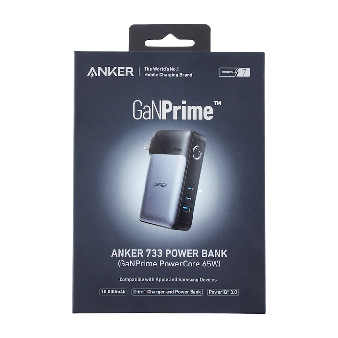 スマホアクセサリー ANKER GaNPrime Anker 733 Power Anker 733 Power Bank (GaNPrime PowerCore 65W)をレビュー