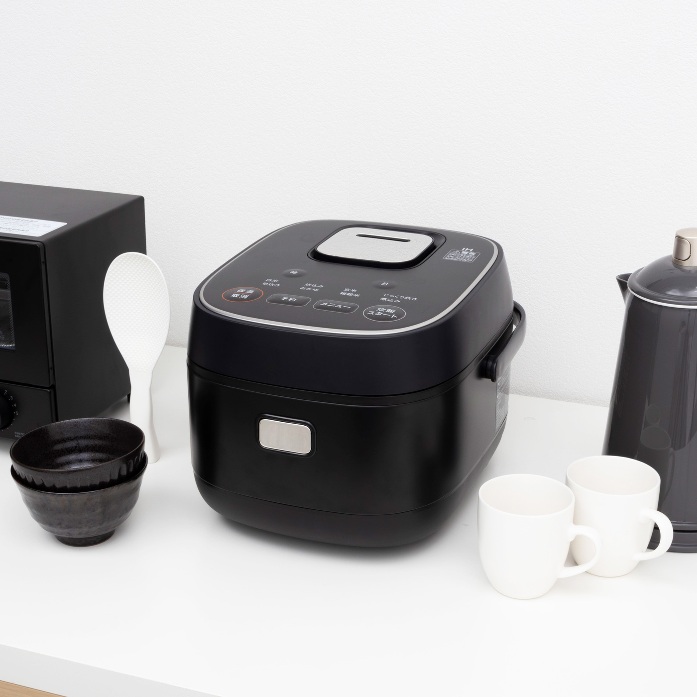 ドン・キホーテ 5.5合IH炊飯器 絶品ごはん PT-IH50-BKの口コミ