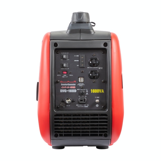 ナカトミ EIVG-1600D 発電機 1600VA Amazon | [ナカトミ] インバーター発電機 定格出力1.6kVA 正弦波