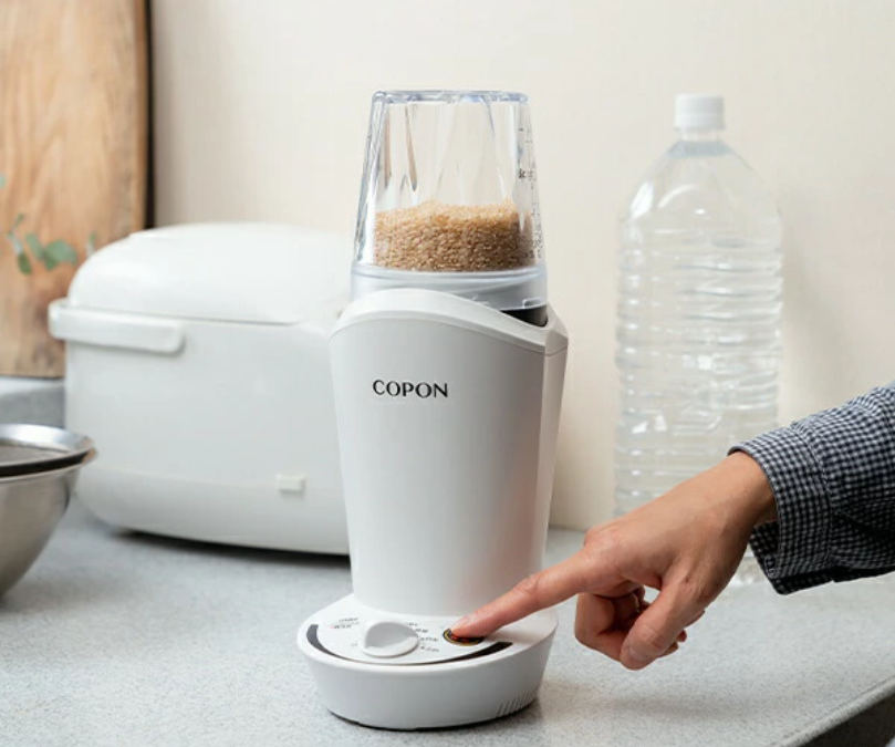 【新品・未使用】エムケー精工 小型精米機 COPON SMH-201W ホワイト エムケー精工 小型精米機（COPON） SMH-201Wをレビュー
