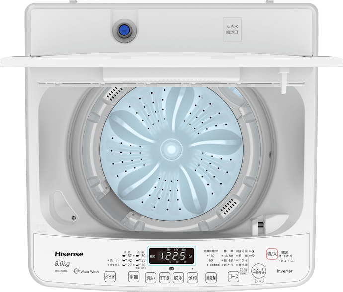 ハイセンス 全自動洗濯機 HW-DG80Bをレビュー！口コミ・評判をもとに