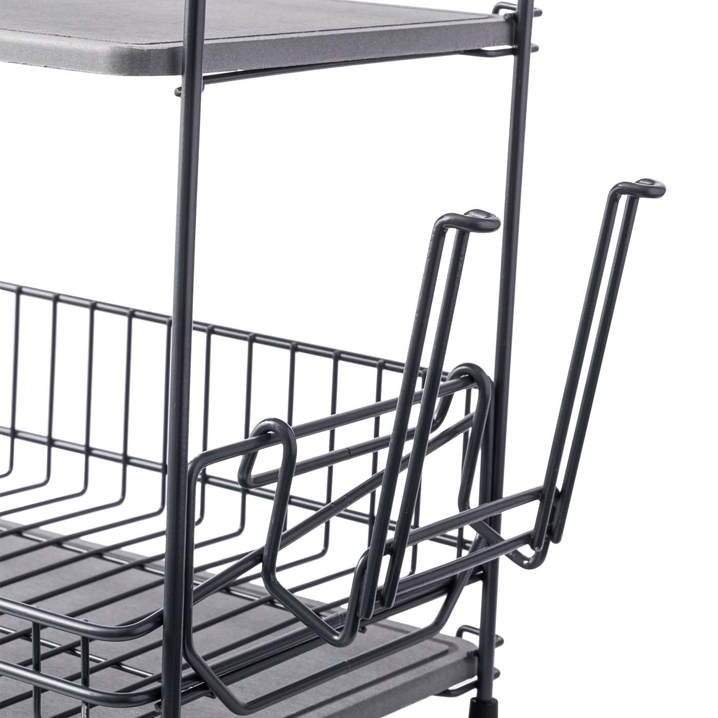 パール金属 水切りかごバスケット 2段スリム AZ-5514をレビュー