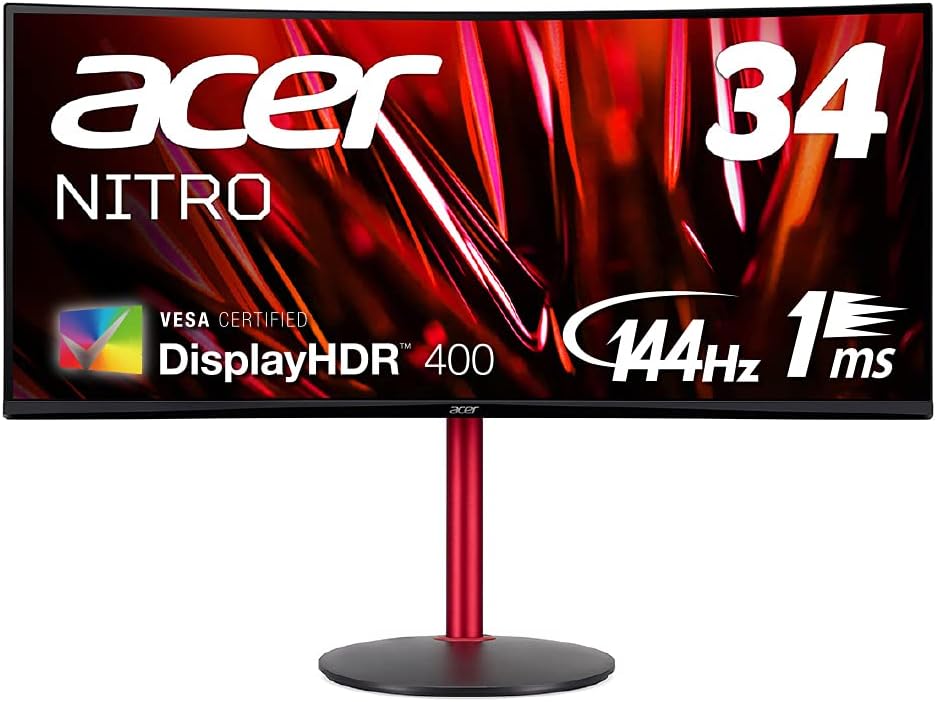 Acer ゲーミングモニター Nitro XZ342CUPbmiiphxをレビュー