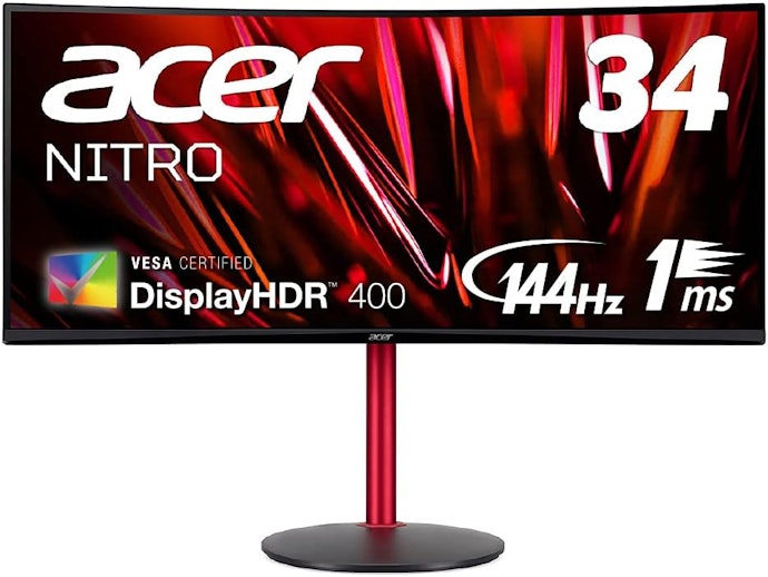 Acer ゲーミングモニター Acer ゲーミングモニター Nitro XZ342CUPbmiiphxをレビュー