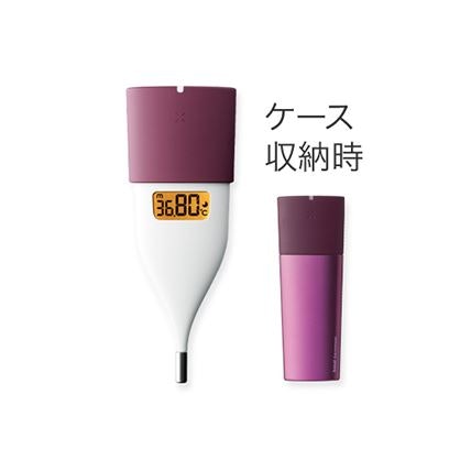 短時間で測る予測検温、じっくり正確に測る実測検温の両用タイプ