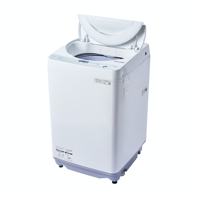 SHARP 2022年製 洗濯機 7kg ES-GE7F-W WHITE - 洗濯機