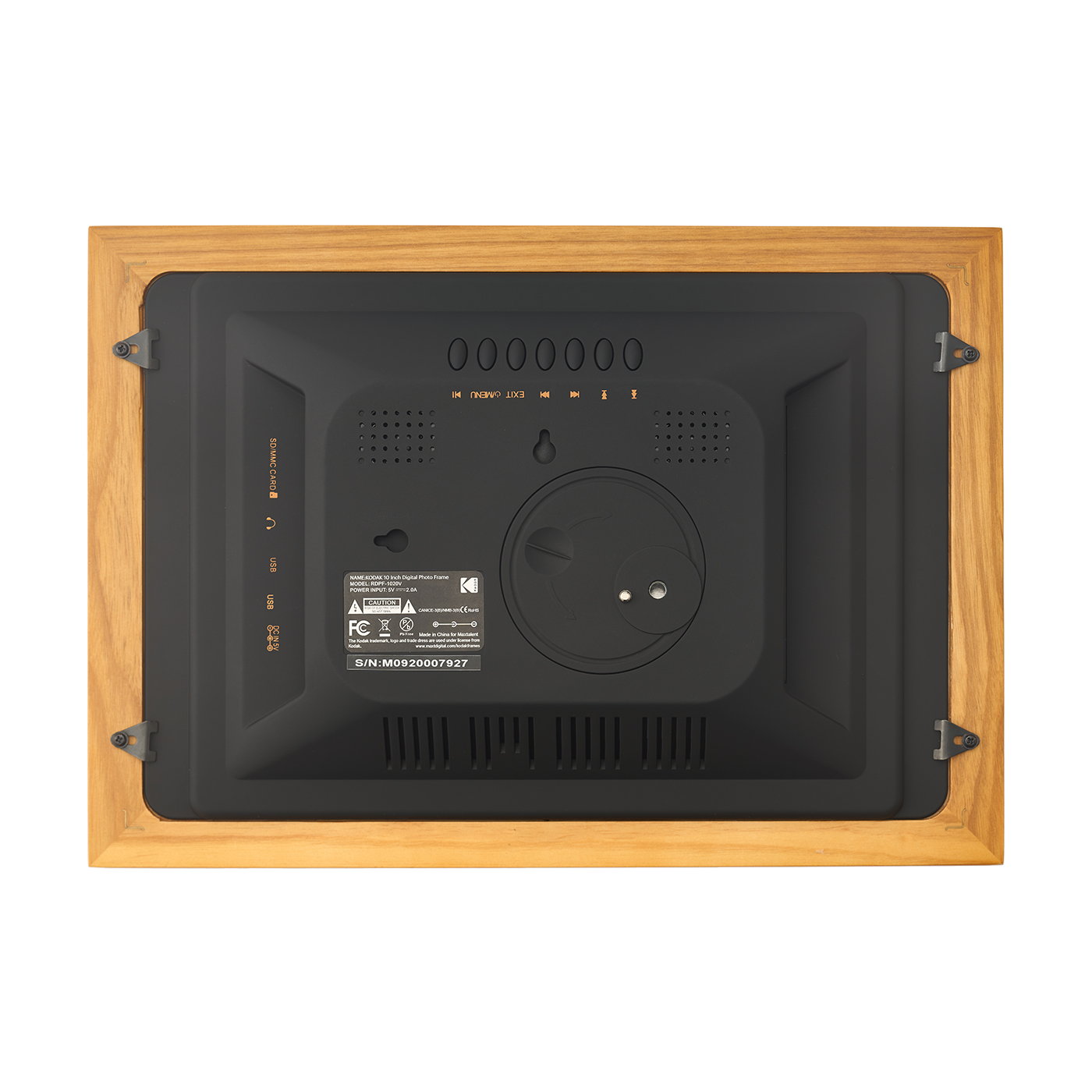 KODAK 10インチ 木製デジタルフォトフレームをレビュー！口コミ・評判