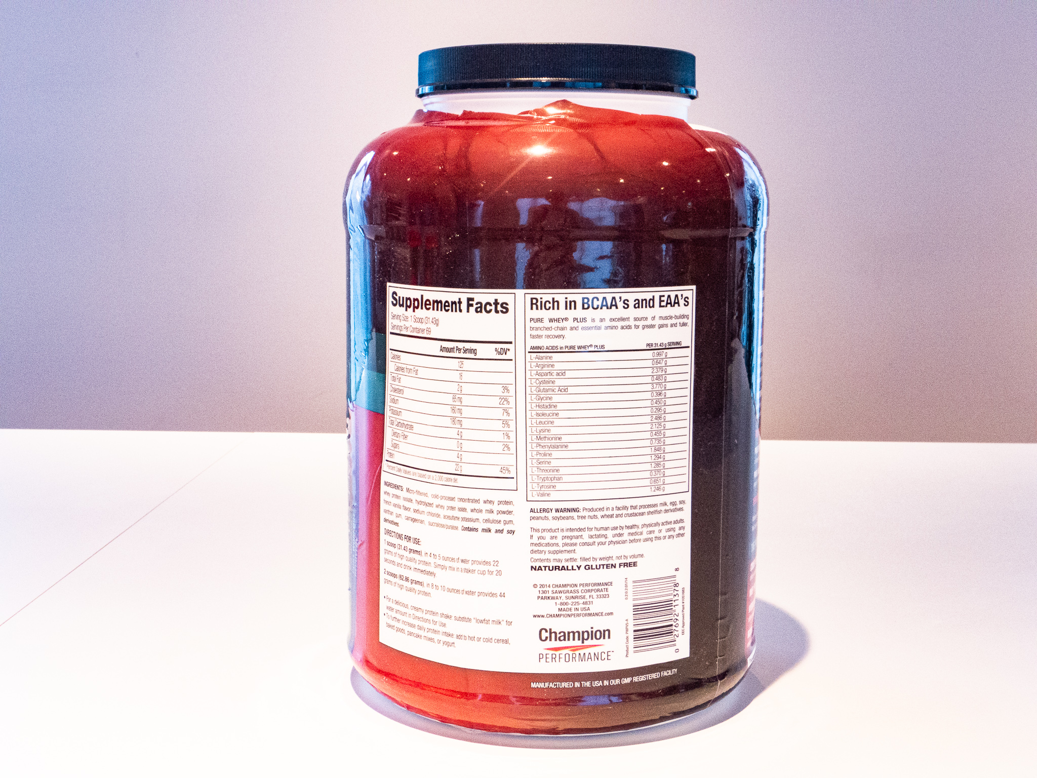 チャンピオン ピュアホエイを他商品と比較 口コミや評判を実際に使ってレビューしました Mybest