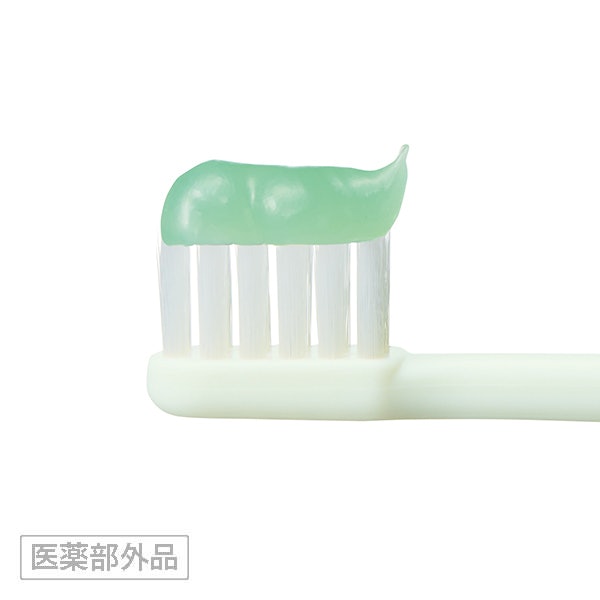 香味はハーブミント。テクスチャは粘度の高いジェルタイプ