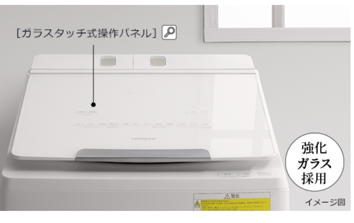 ファミリー層にぴったりの大きめサイズ。お手入れしやすいボディも魅力
