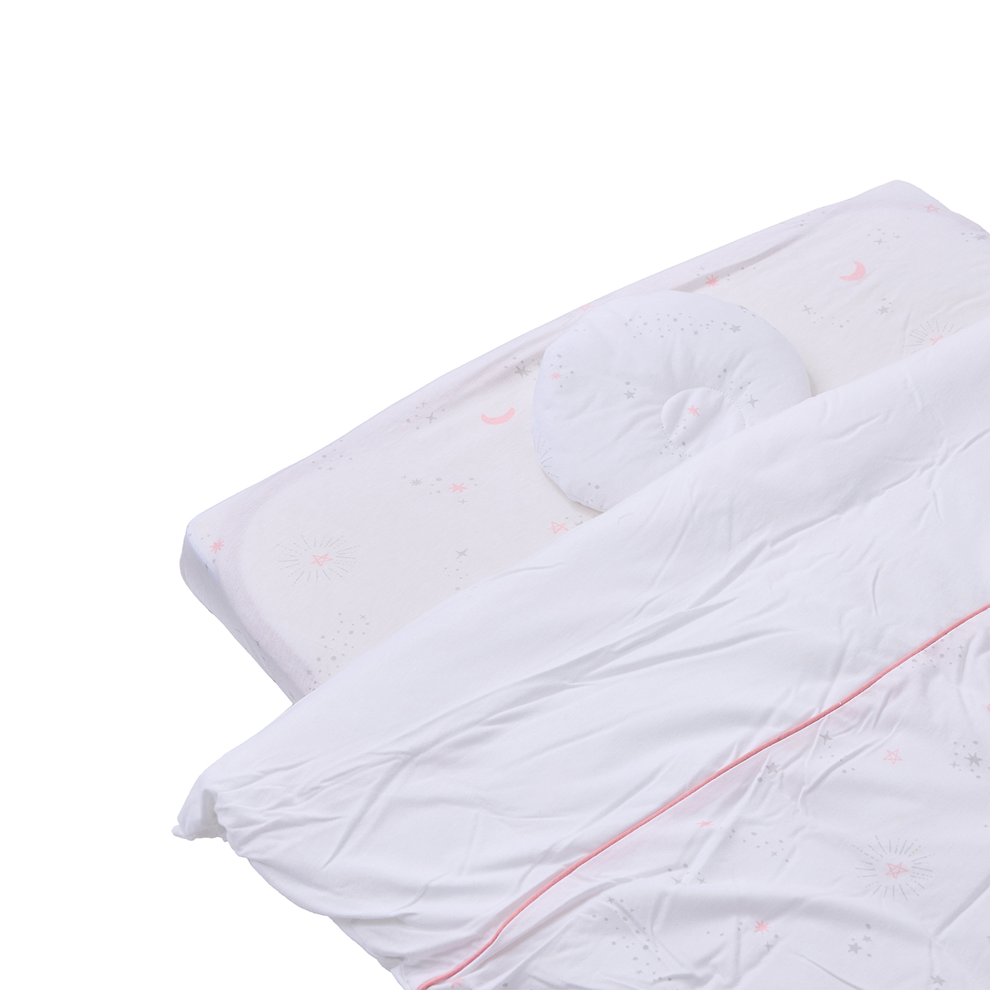 un doudou ベビー布団セットミニサイズ(60×90cm) 未使用un doudou ミニ ベビー布団 9点セット 60×90cm - メルカリ