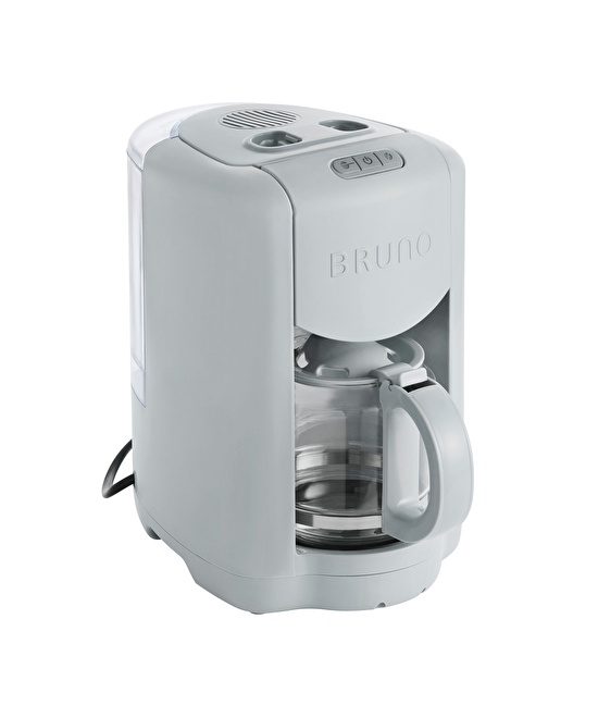 BRUNO コンパクトミル付きコーヒーメーカー BRUNO「コンパクトミル付きコーヒーメーカー」豆・粉どちらも